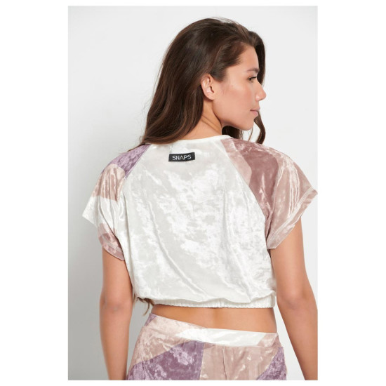 Bodytalk Γυναικεία κοντομάνικη μπλούζα Cropped